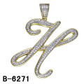 New Fashion Jewelry Pendentif lettre en argent sterling 925